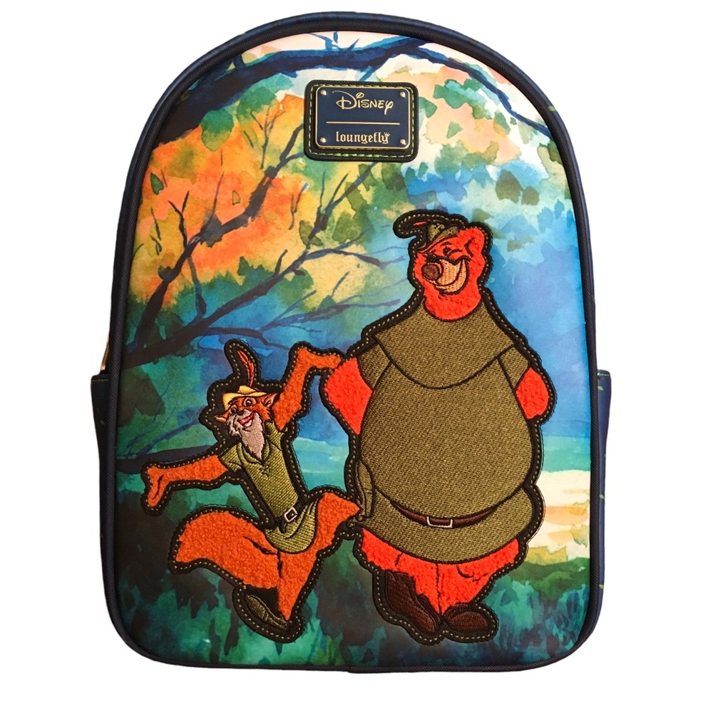 Loungefly Disney Robin Hood Robin & Little John Mini Backpack